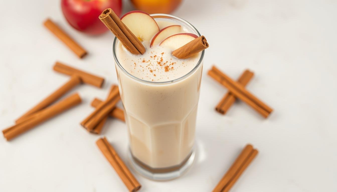 Apple Cinnamon Protein Smoothie