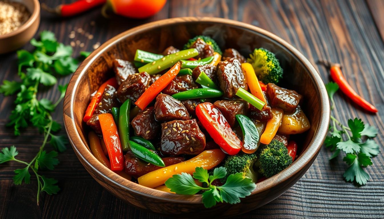 Beef Veggie Stir-Fry