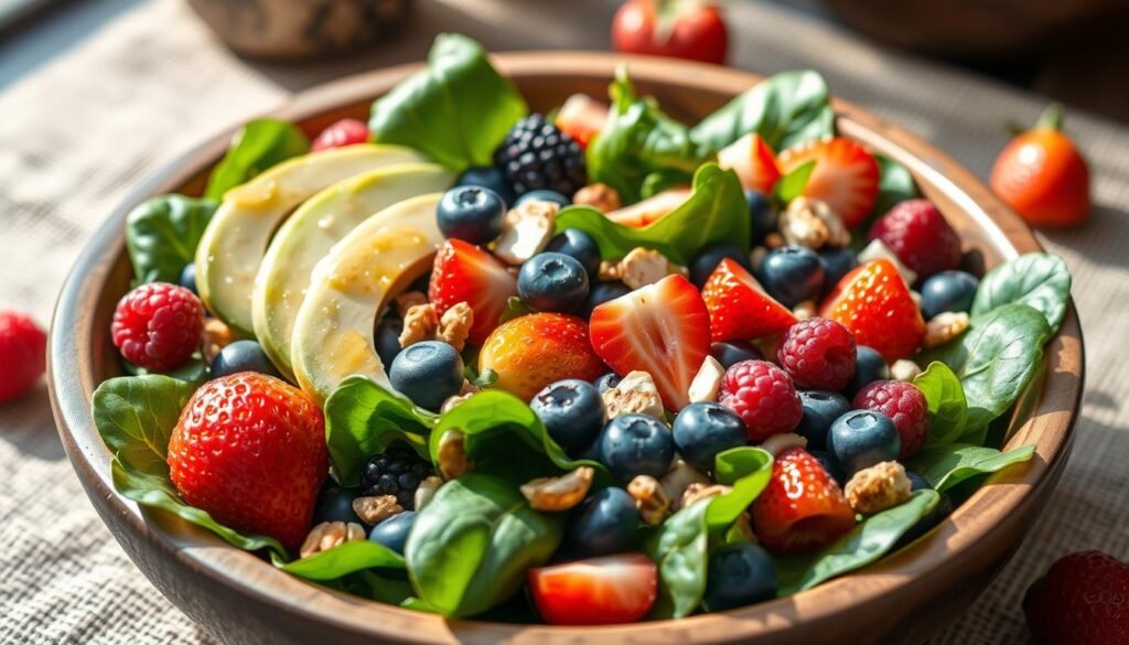 Berry & Spinach Superfood Salad recipe
