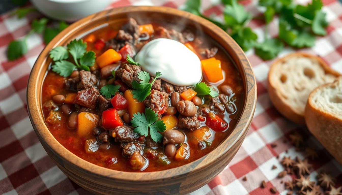 High-Protein Beef & Veggie Chili