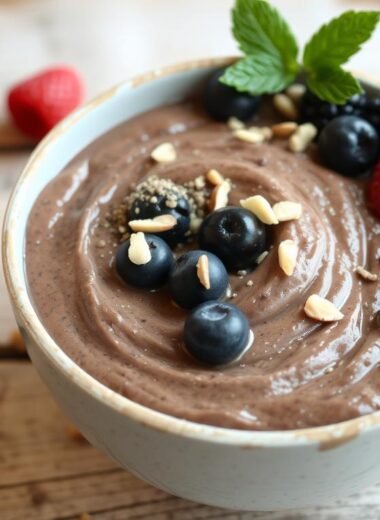 High-Protein Chocolate Chia Pudding