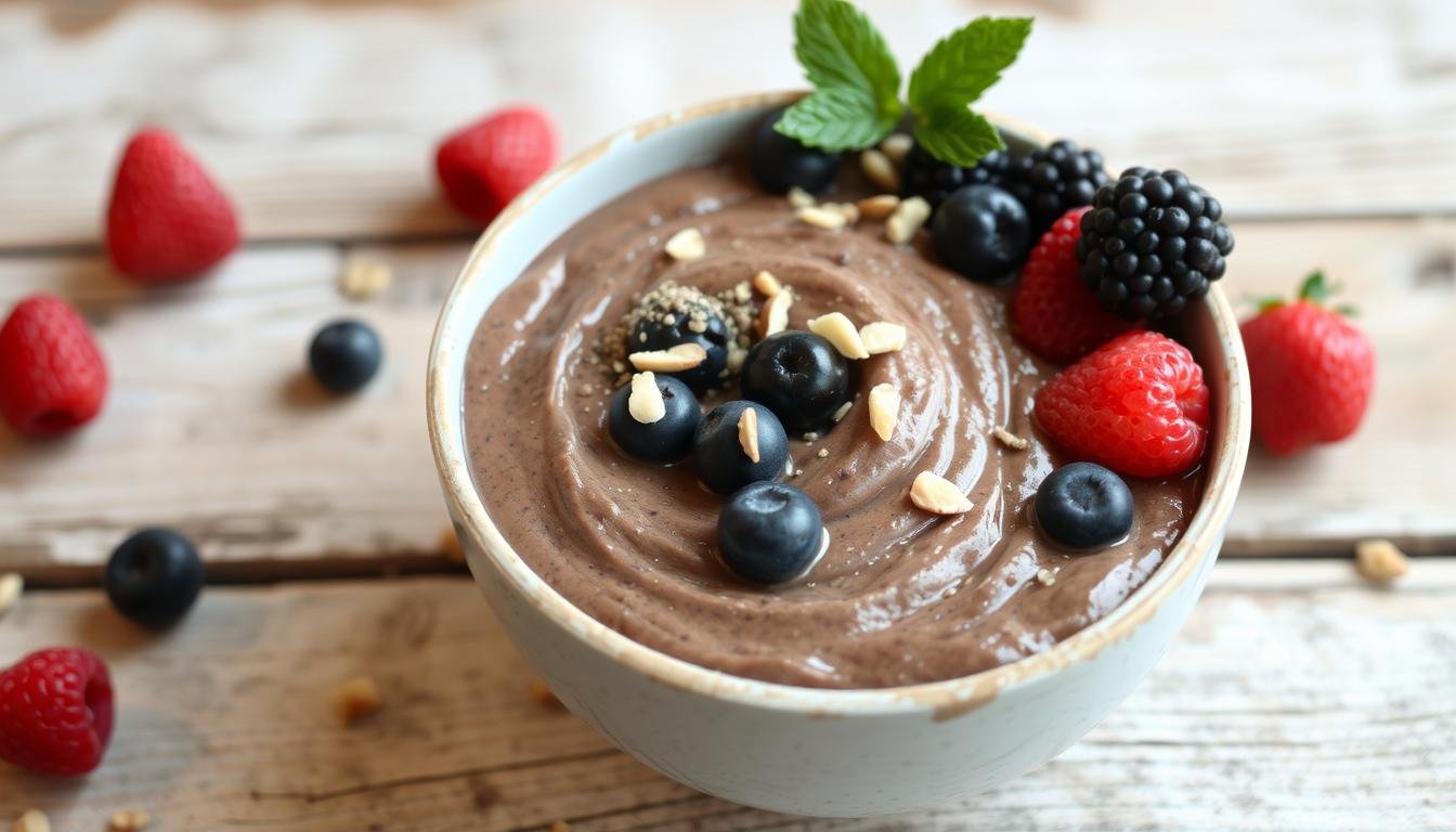 High-Protein Chocolate Chia Pudding