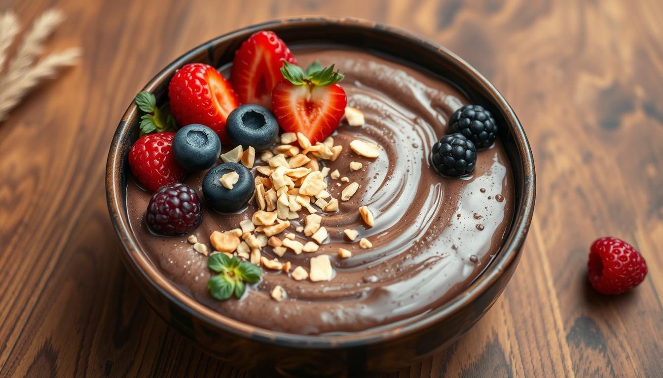 High-Protein Chocolate Chia Pudding