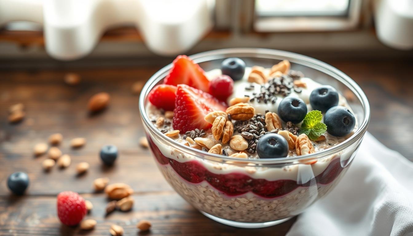High-Protein Overnight Oats