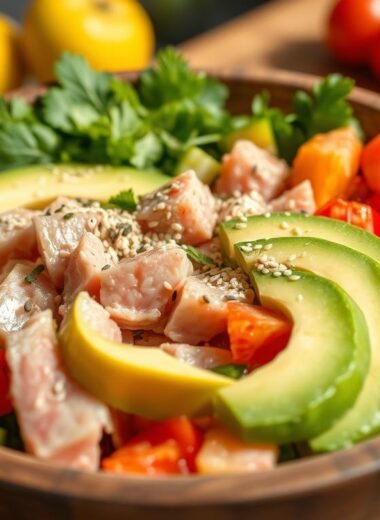 High-Protein Tuna & Avocado Bowl