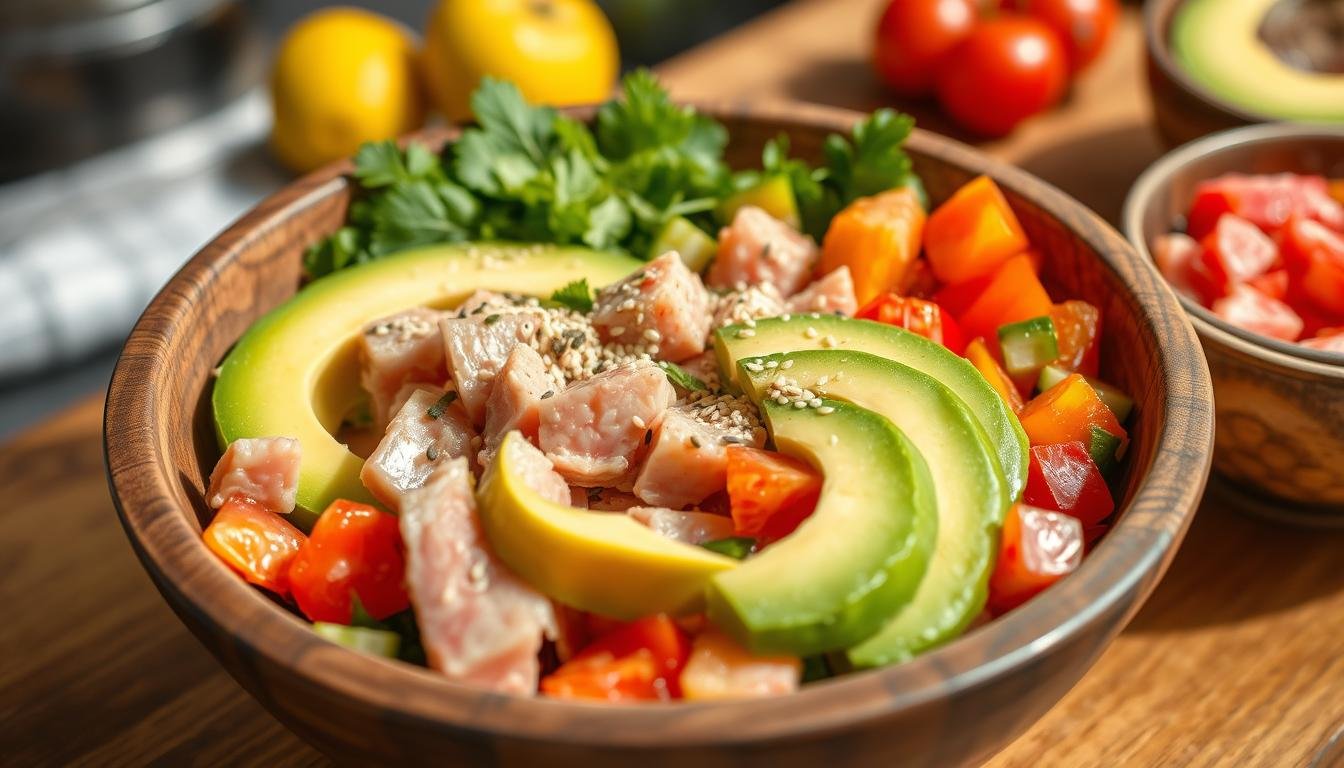 High-Protein Tuna & Avocado Bowl