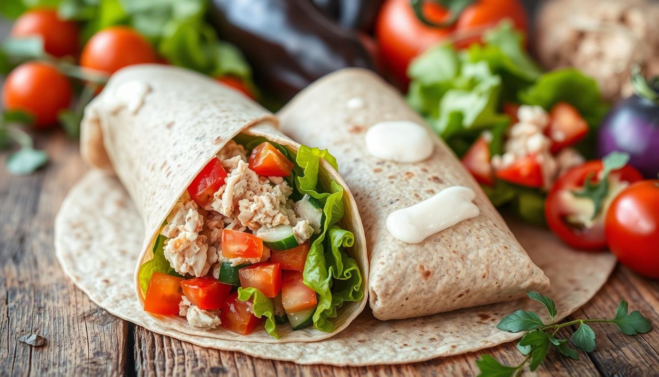 High-Protein Tuna Salad Wrap