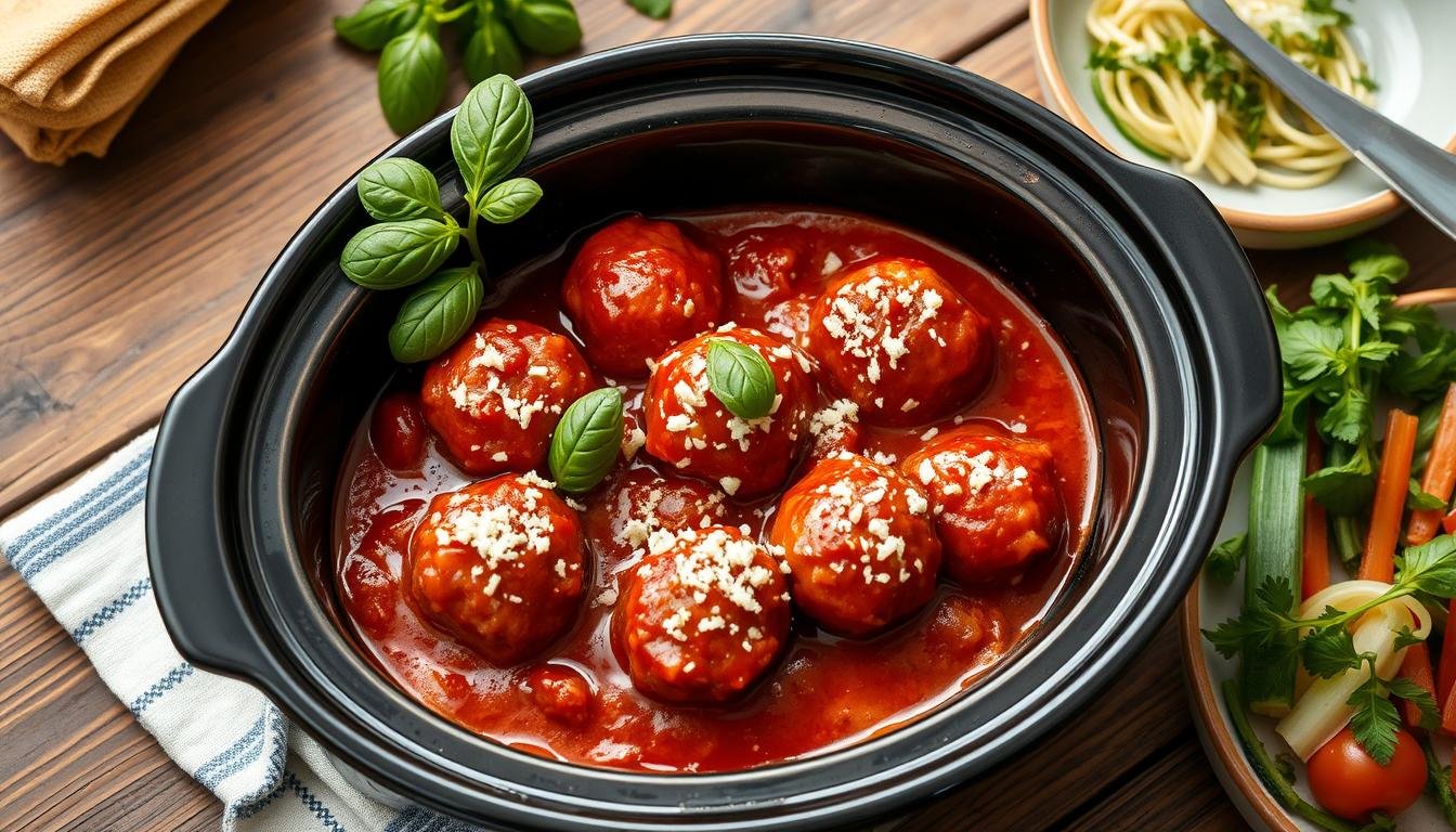 Keto-Friendly Crockpot Meatballs