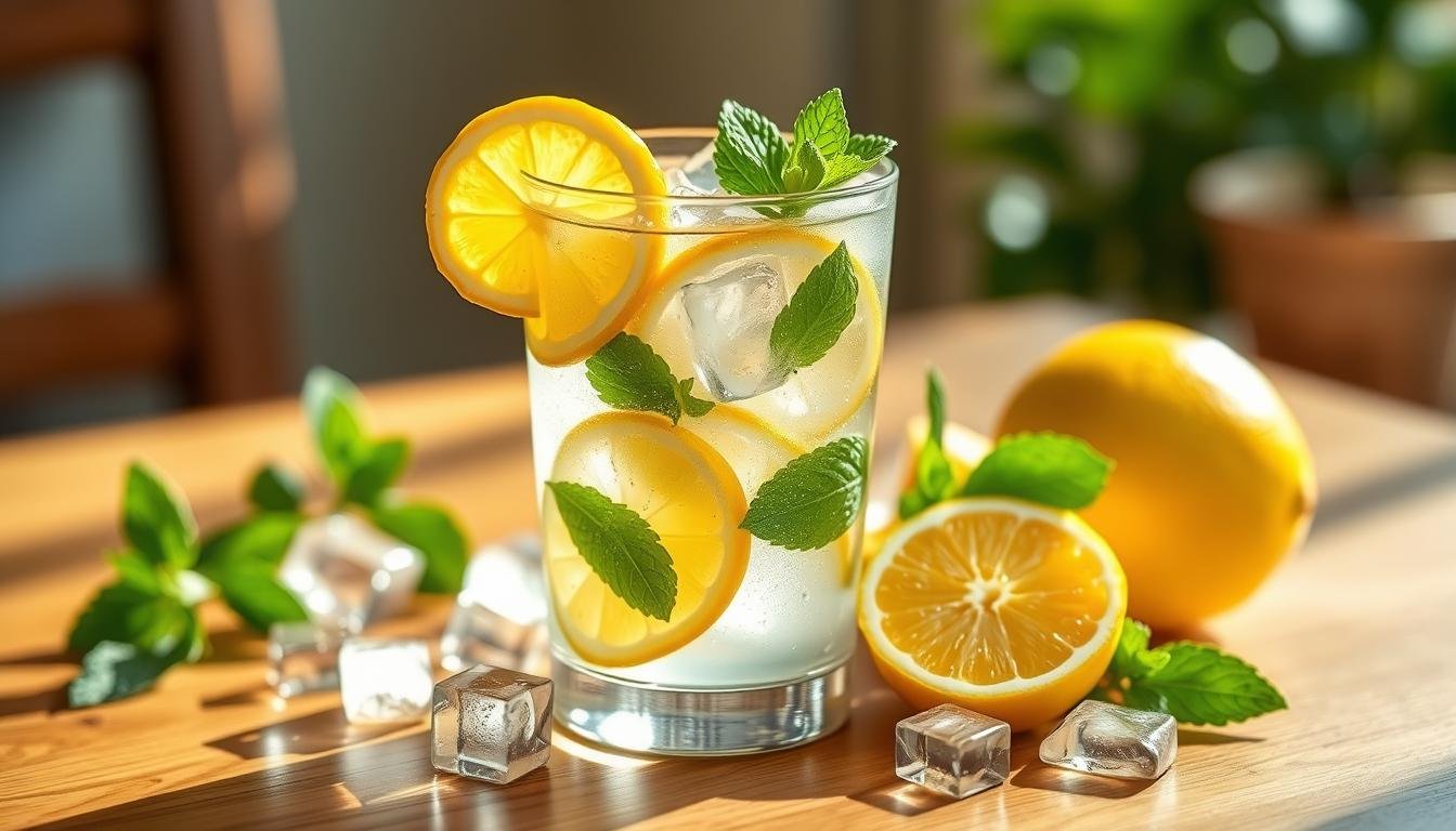 Low-Calorie Lemon Detox Water