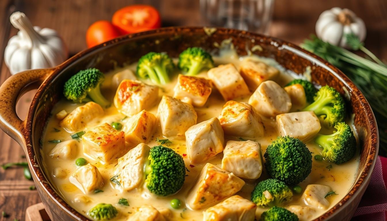 Low-Fat Chicken & Broccoli Casserole