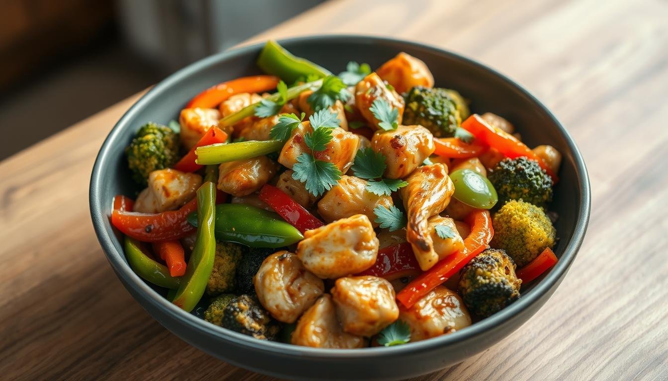 Low-Fat Chicken Stir-Fry