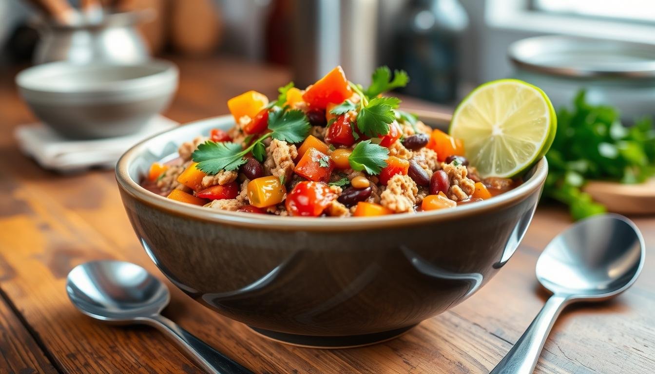 Low-Fat Turkey Chili