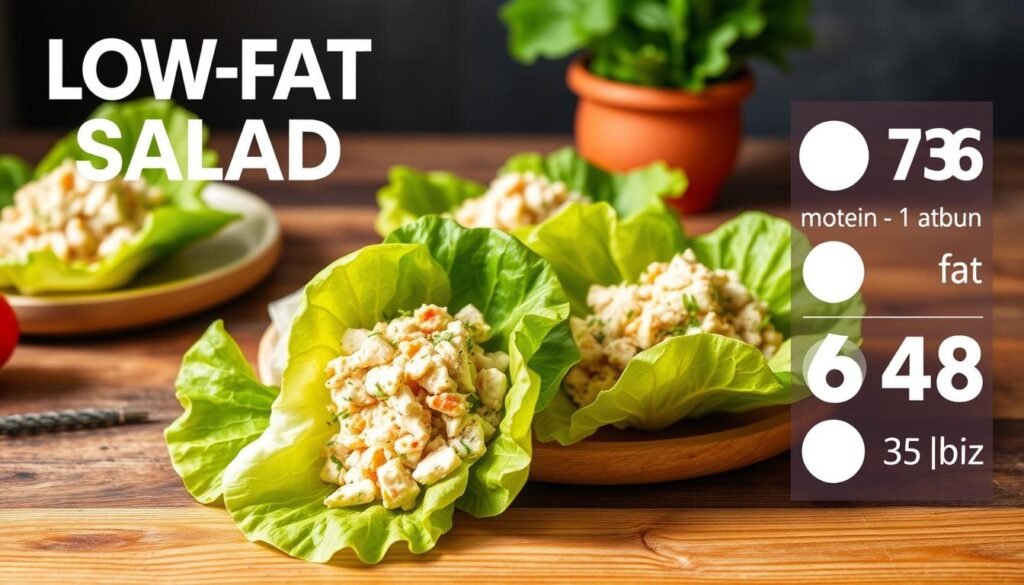 Macronutrient Analysis of Low-Fat Tuna Salad Lettuce Wraps