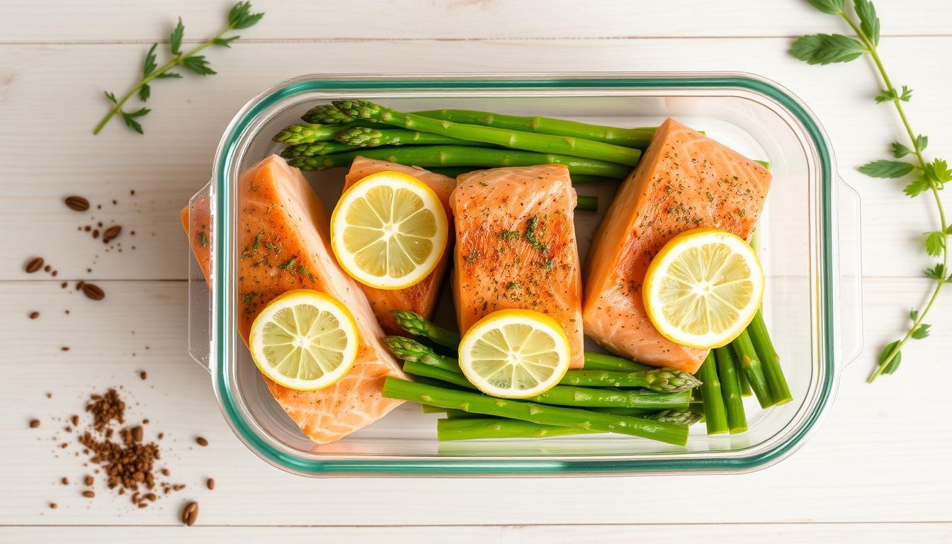 Meal-Prep Salmon & Asparagus