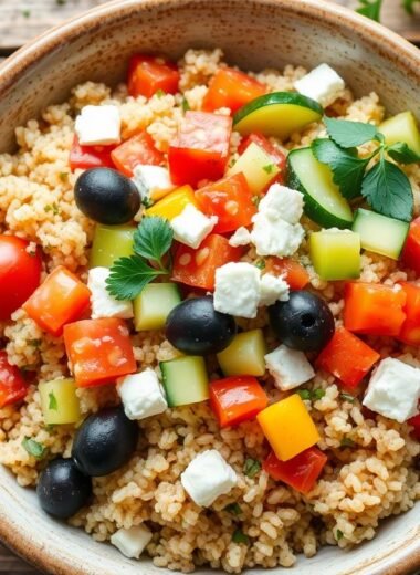Mediterranean Quinoa Bowl
