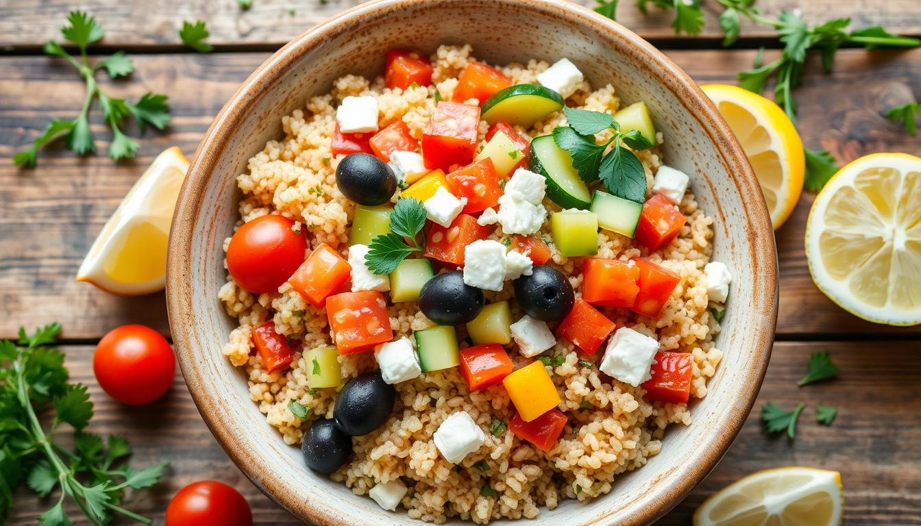 Mediterranean Quinoa Bowl