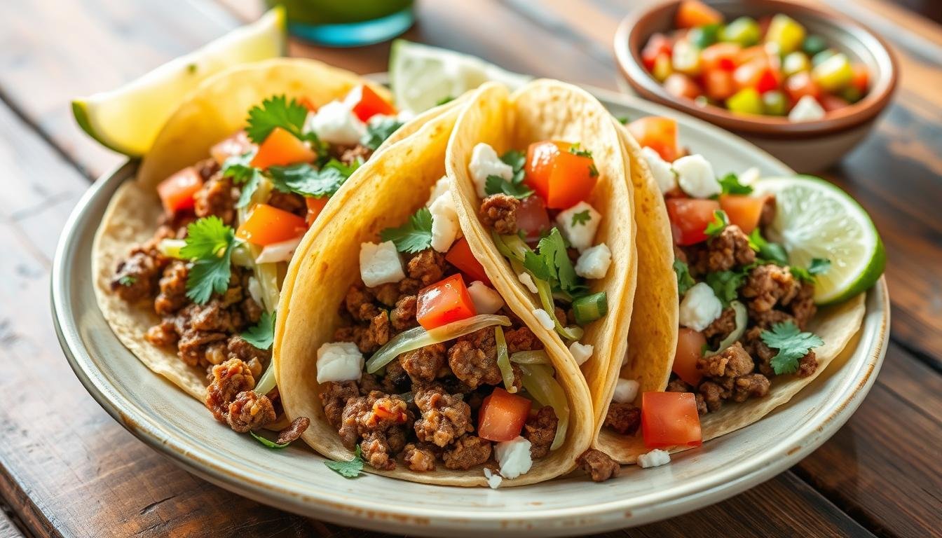 Mexican-Inspired Ground Beef Tacos