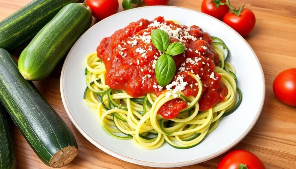 Nutrition Information for Low-Fat Zucchini Noodles