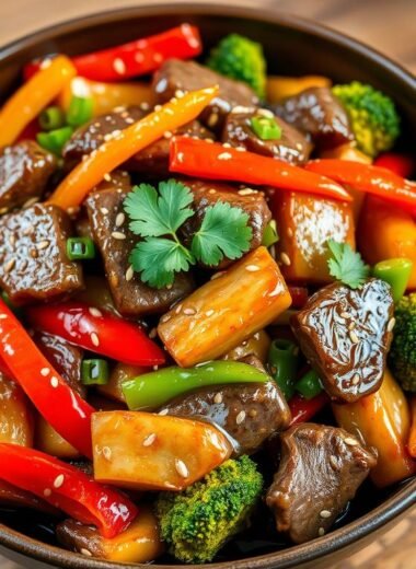 Protein-Loaded Beef Stir-Fry