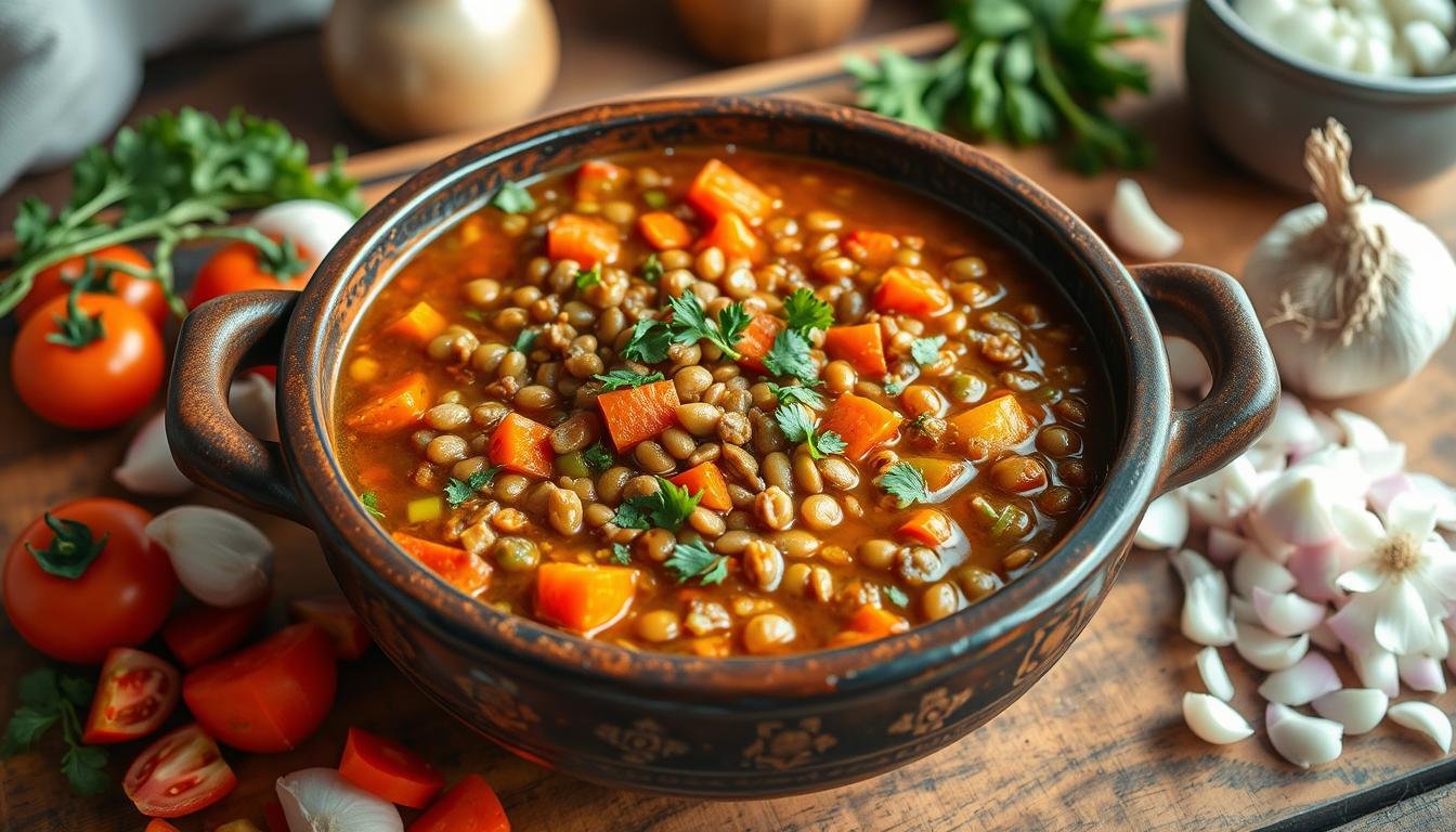 Protein-Packed Lentil & Veggie Stew