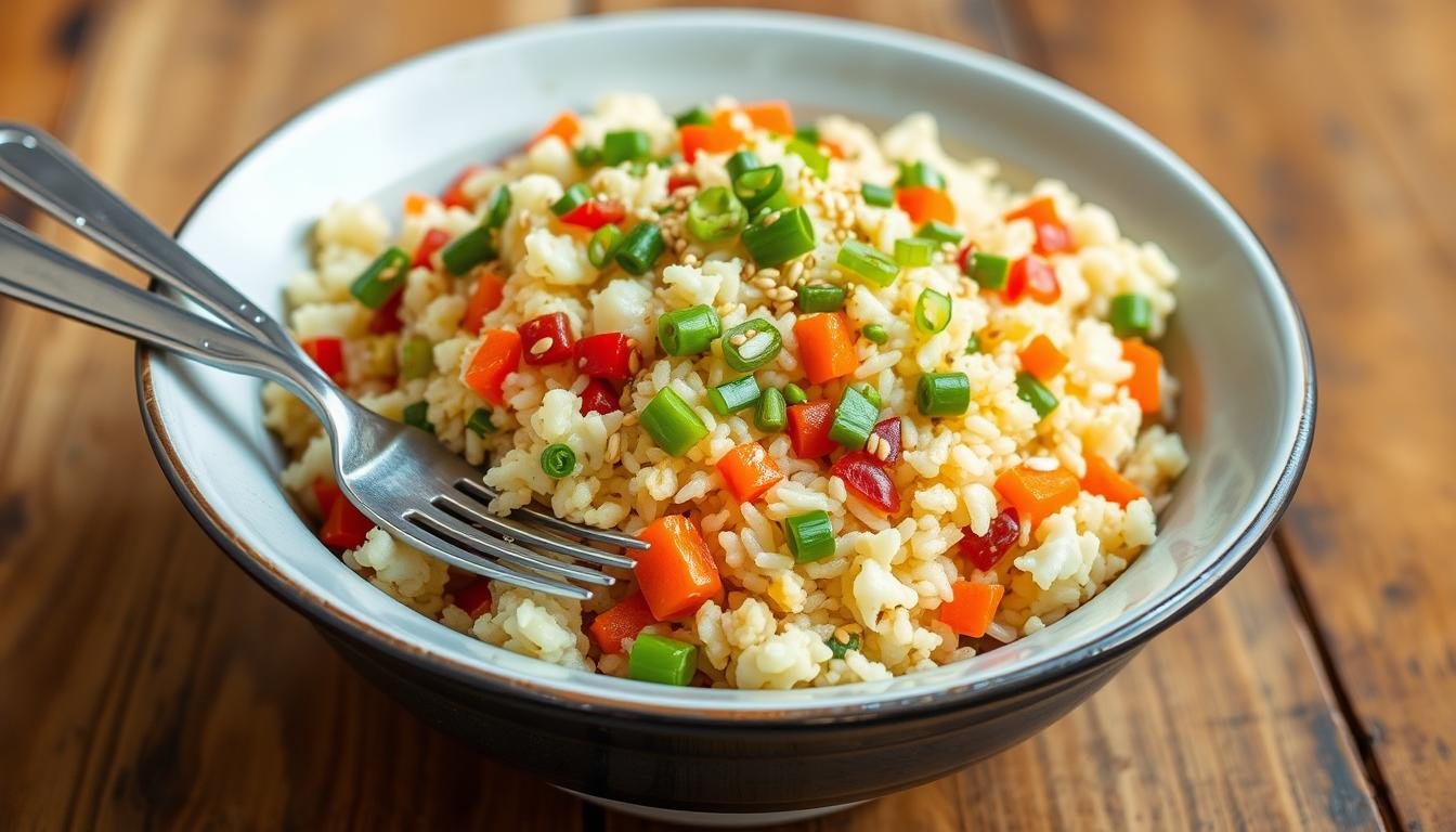 Quick & Easy Cauliflower Fried Rice