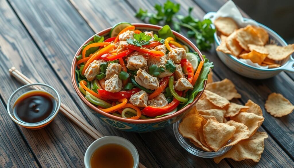 Serving suggestions for Asian Chicken Salad