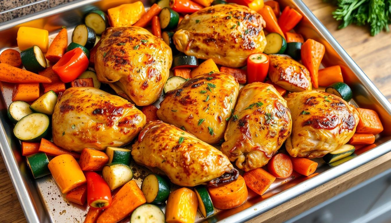 Sheet-Pan Chicken & Veggies for the Week