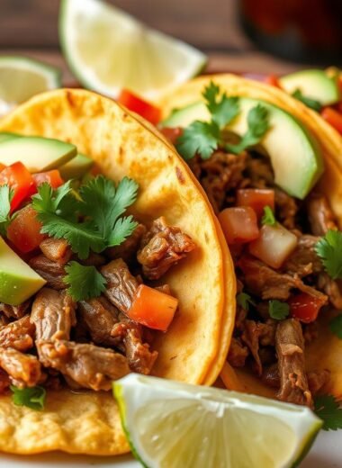 Slow-Cooked Pulled Pork Tacos