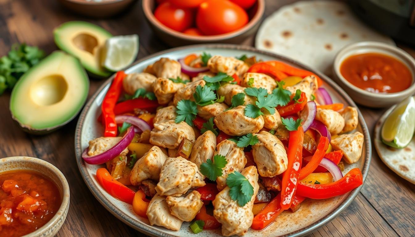 Slow-Cooker Chicken Fajitas