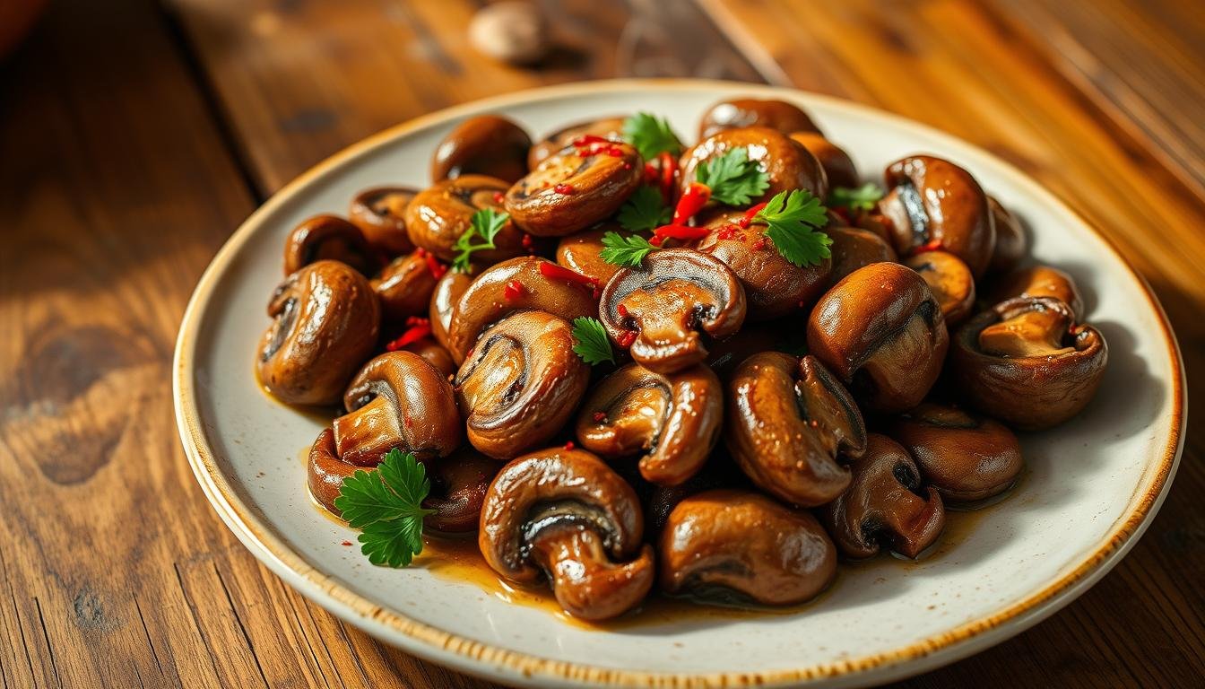 Spicy Sautéed Mushrooms