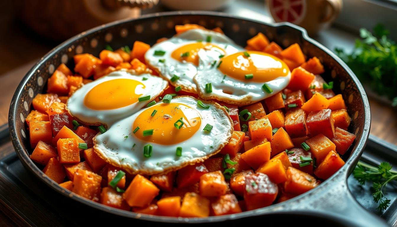 Sweet Potato & Egg Hash