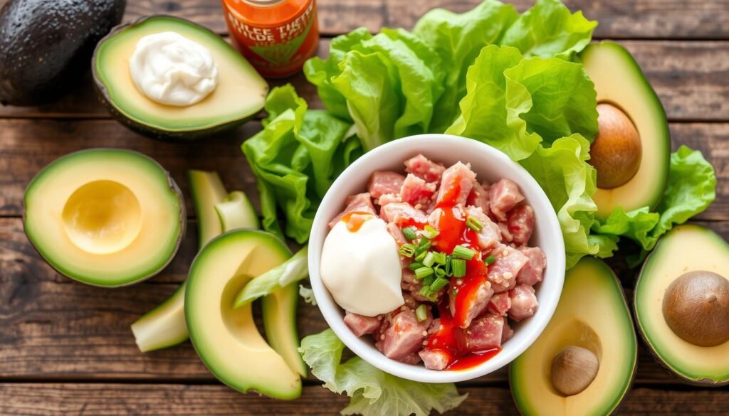 Tuna Salad Ingredients