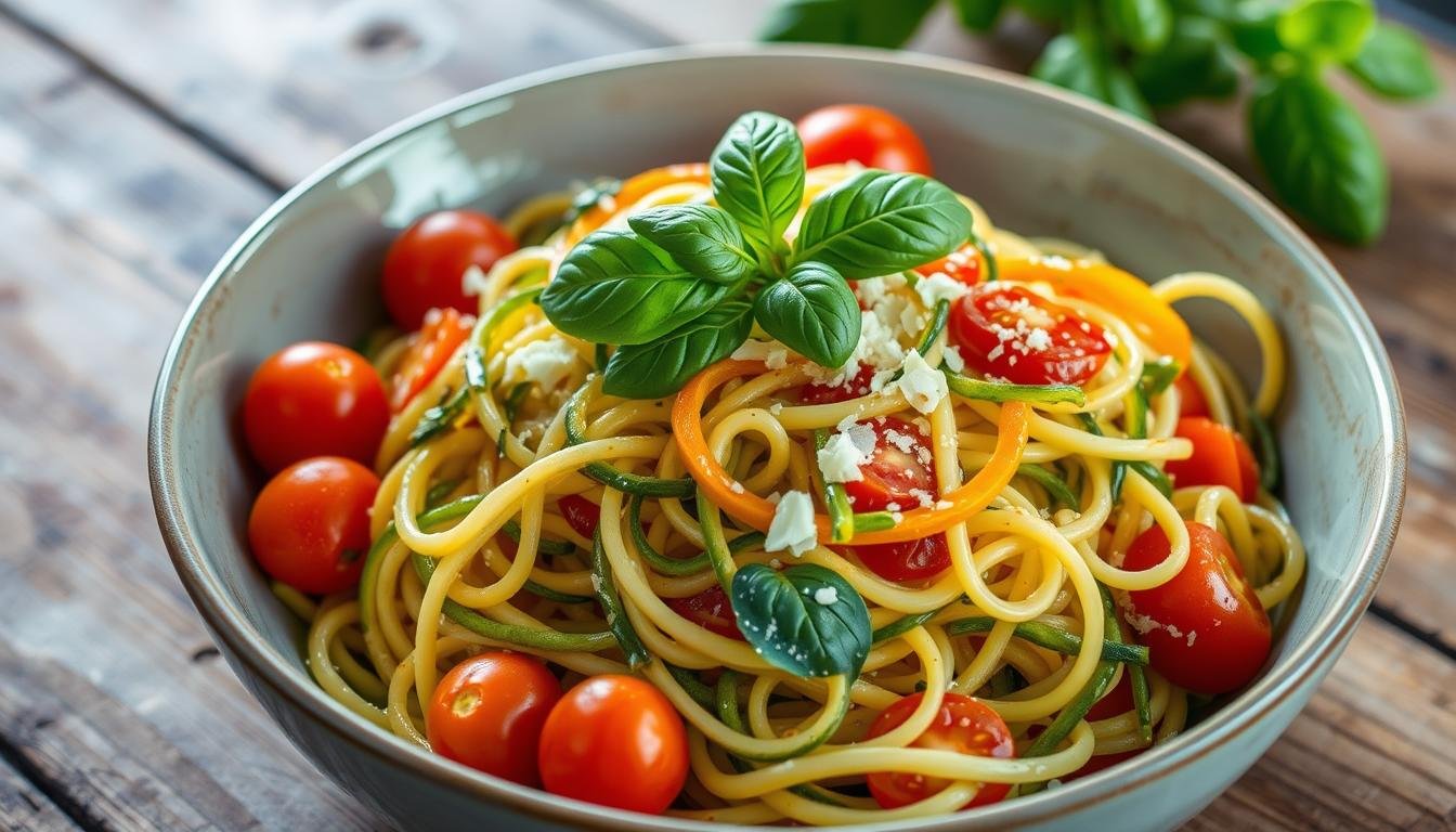 Zucchini Noodle Primavera