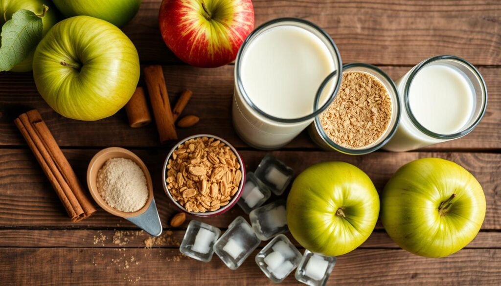 apple smoothie components