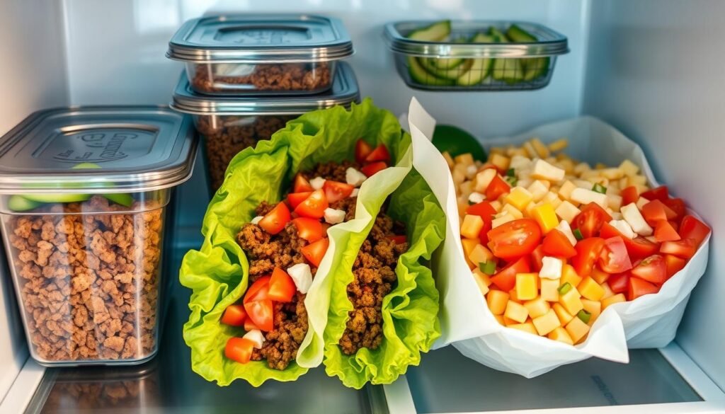 leftover taco storage