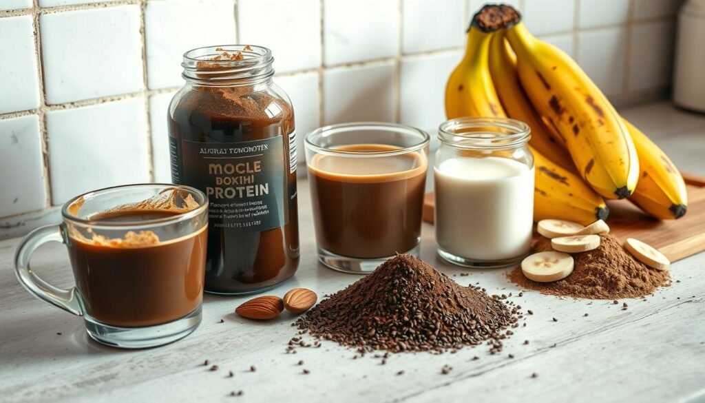 mocha smoothie ingredients