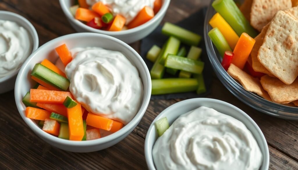 portion sizes for Greek yogurt dip