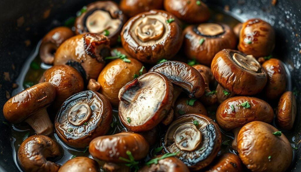 protein in mushrooms