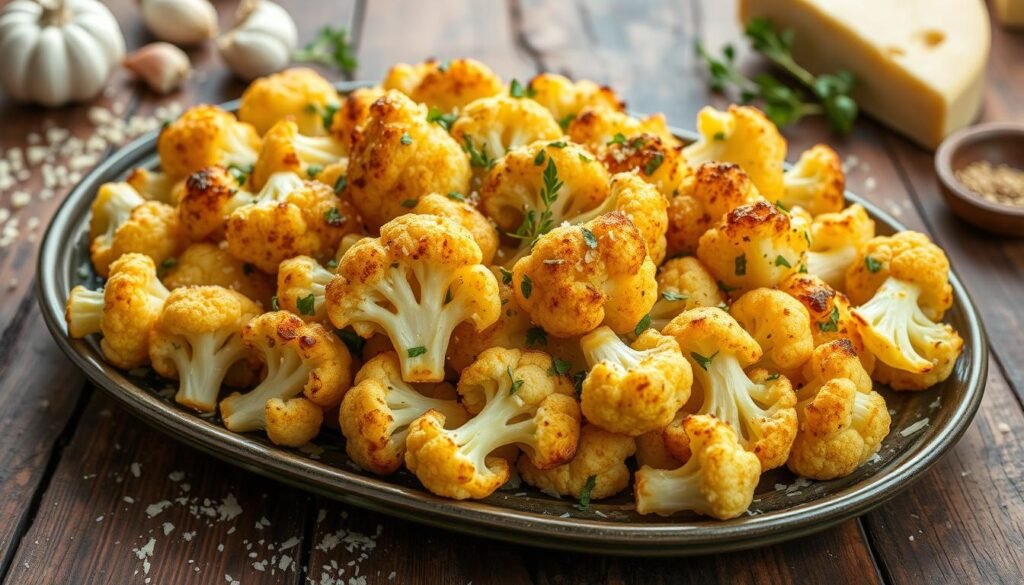 roasted garlic cauliflower recipe