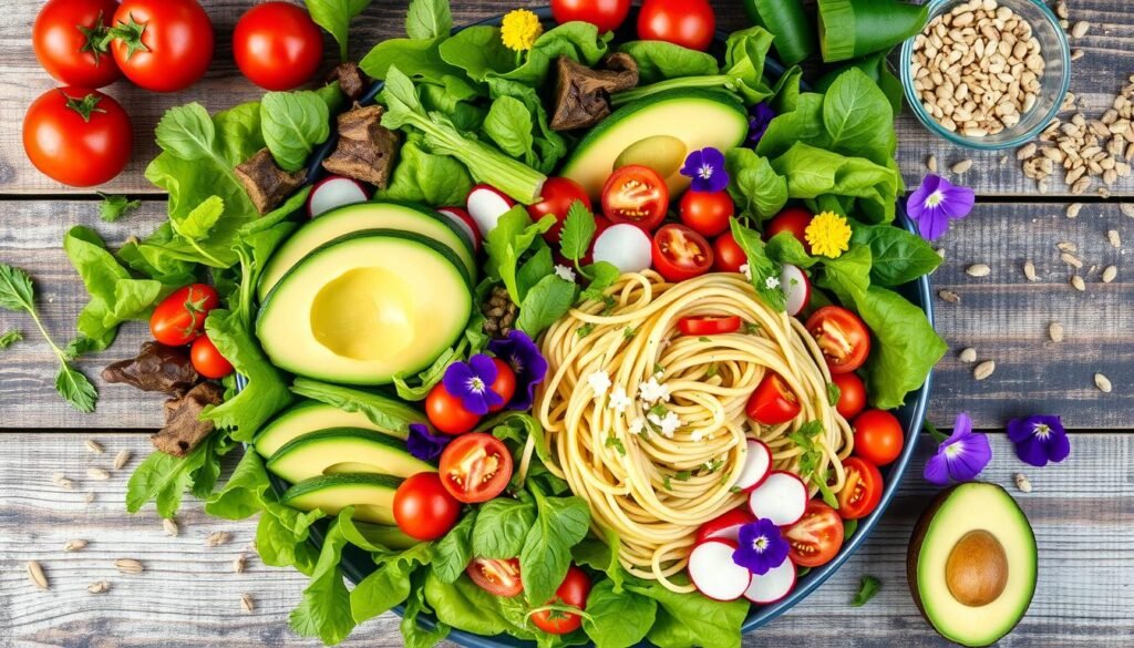 salad pairings for vegan meals