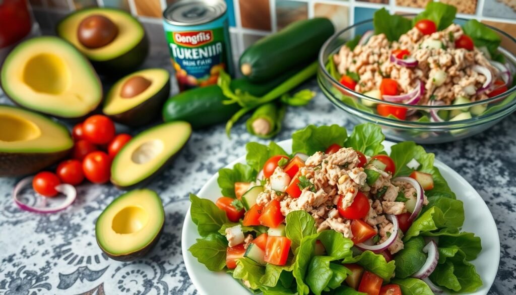 salad preparation steps