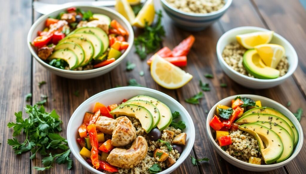serving suggestions for chicken bowls