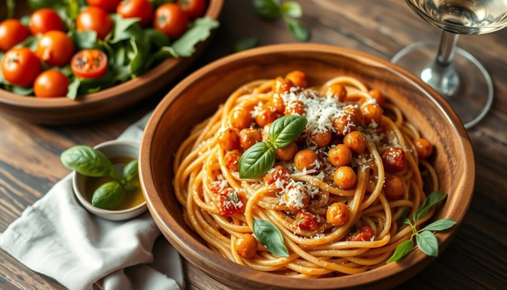 serving tips pasta