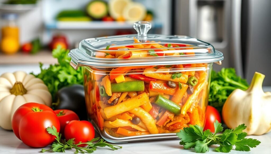 storing stir-fry