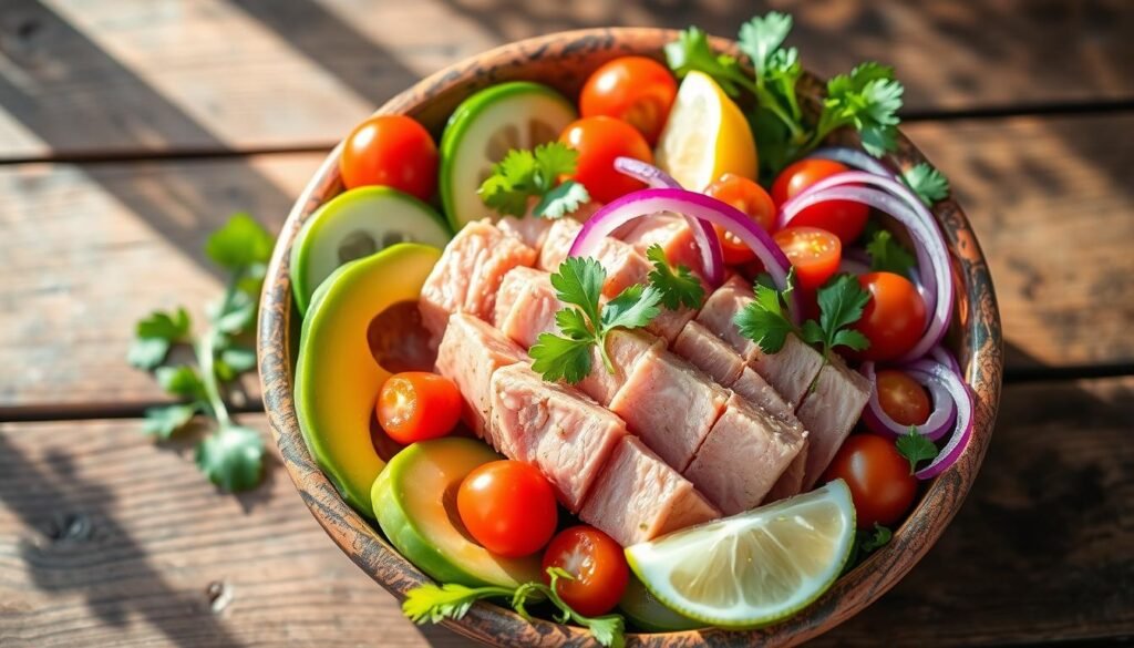 tuna bowl ingredients
