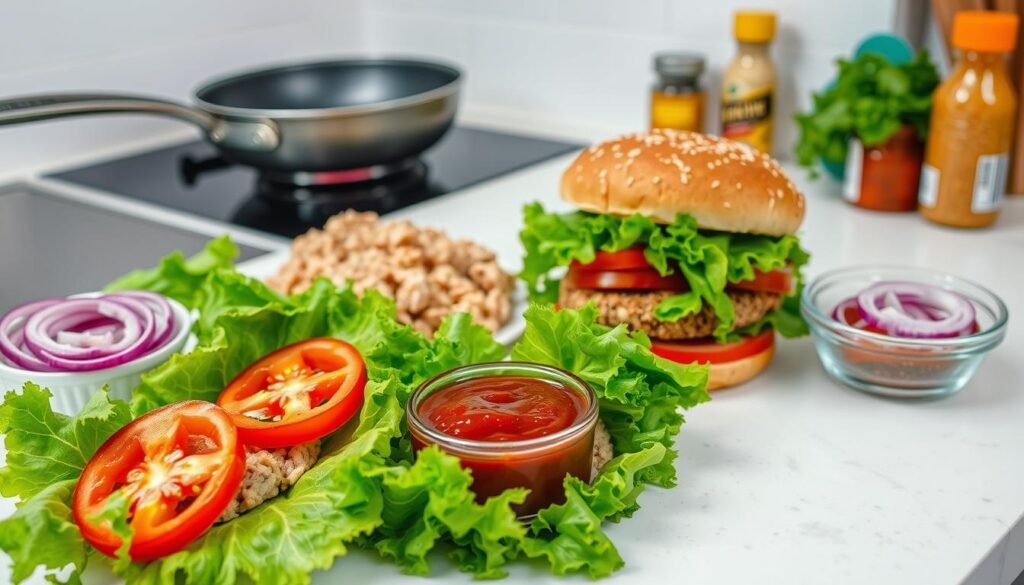 turkey burger preparation