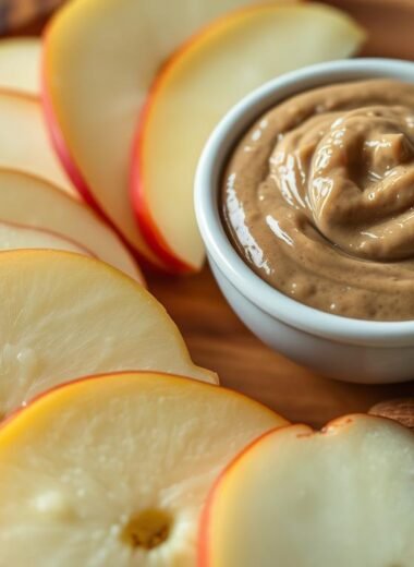 Apple Slices with Almond Butter