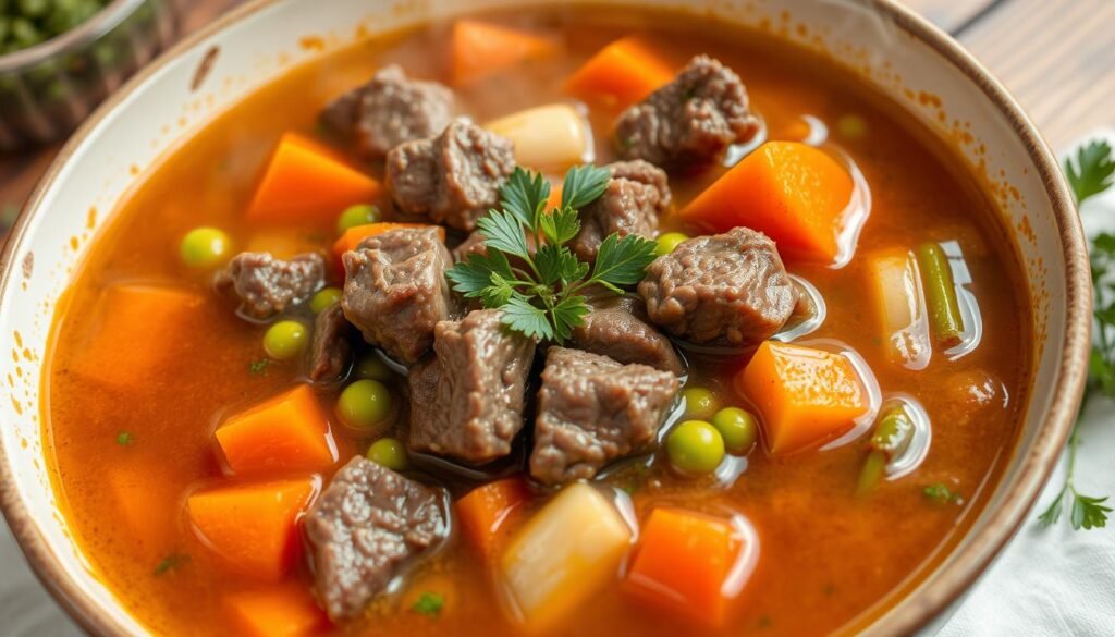 Beef & Vegetable Soup Recipe