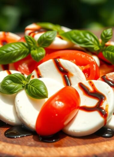 Caprese Salad with Balsamic Glaze