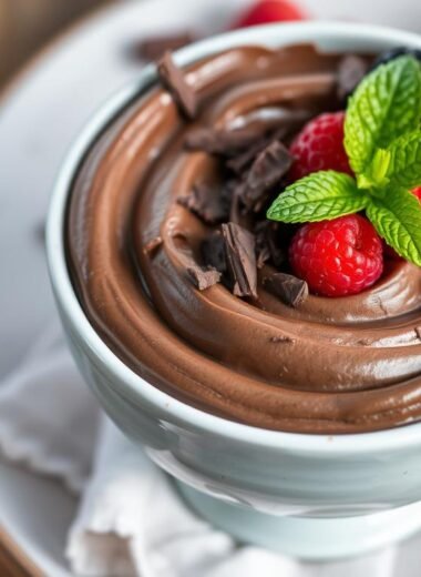 Chocolate Avocado Mousse